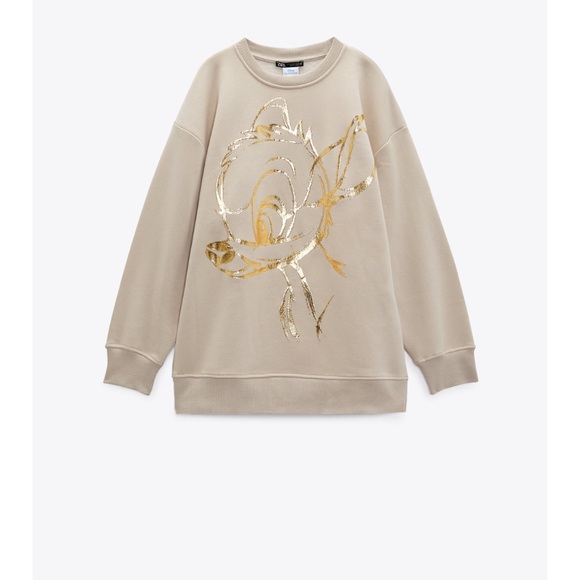 Zara Bambi Disney sweatshirt - Picture 4 of 11